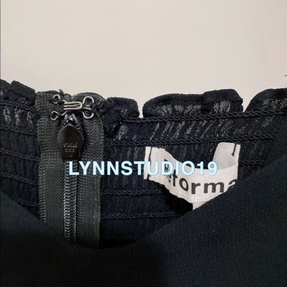 Reformation Juliette Dress Black - Picture 4 of 5